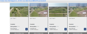 Multi Property Auction Example